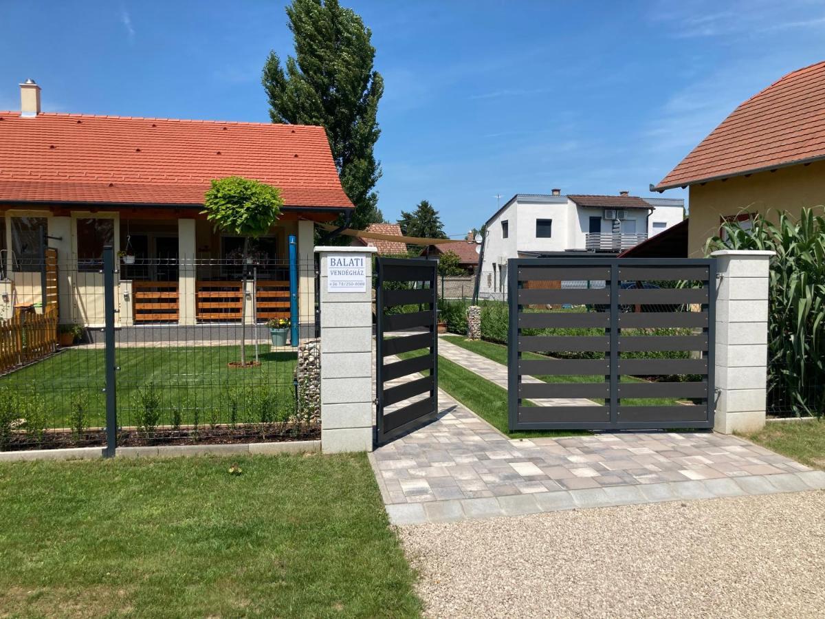Ferienwohnung Balati Vendeghaz Balatonmáriafürdő Exterior foto